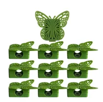 Comprar Clips De Vid 10 Clips Adhesivos Para Plantas Con De Mariposa