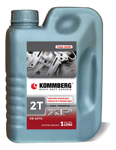Aceite Para Motores 2 Tiempos Kommberg 1 Litro Kb-a2t1l