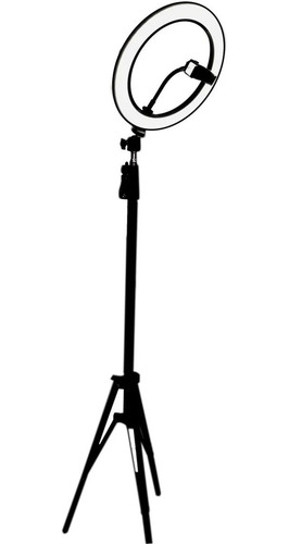 Luz Ring Light 10 Pol Led 3500/5500k Tripé Suporte Celular