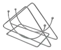 Comprar Servilletero Metal Cromado Casamientos Centros De Mesa Bar 