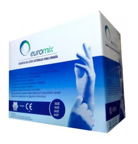Guantes Latex Esteriles P/ Cirugia X-glove Num 7.0 X50 Pares
