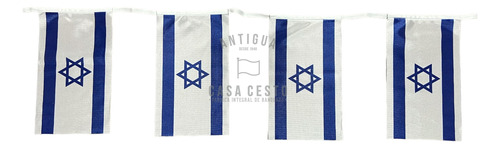 *** Guirnalda Banderines De Israel *** Largo 8mts ** Unicas