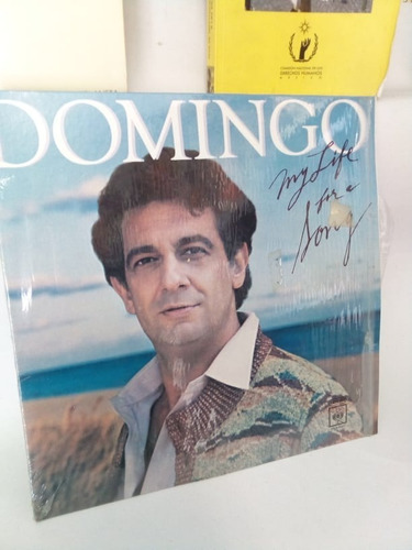 Disco Lp Placido Domingo My Life For A Song