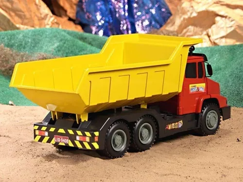 Caminhão Super Caçamba Gigante Do Asfalto - Lider Brinquedos
