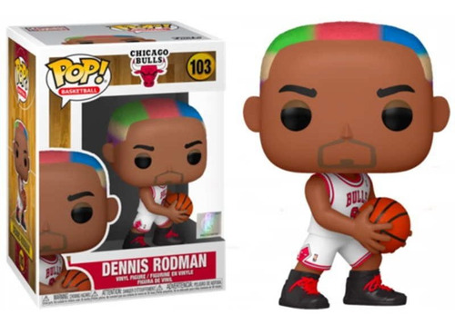 Imagen 2 de 4 de Funko Pop Basketball: Chicago Bulls - Dennis Rodman 103