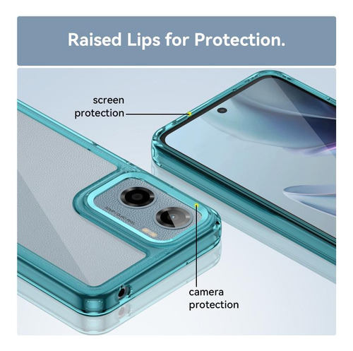 Funda De Acrílico Y Tpu Para Motorola Moto E15 Para Motorola