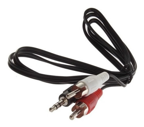 Cable Para Audio Estéreo 3.5mm A Rca De 1m Auxiliar | Dfast
