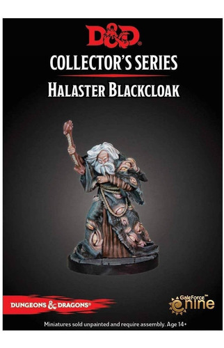 Dungeon Of The Mad Mage: Halaster Capa Negra (1 Figura)
