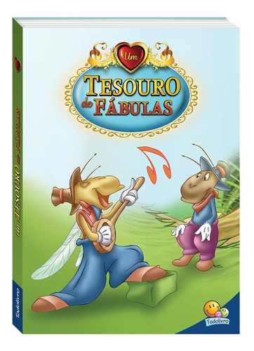 Um Tesouro de Fábulas, de Belli, Roberto. Editora Todolivro Distribuidora Ltda., capa mole em português, 2018