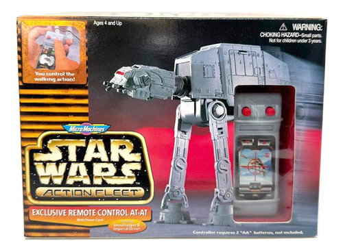 Star Wars At-at Remotecontrol Micro Machines Galoob