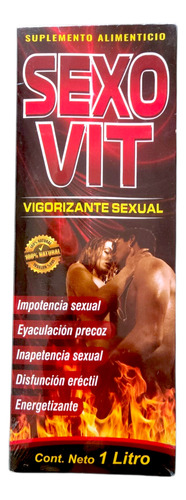 Té Sex Vit 1 Lto Energía 100% Efectivo Imp Sex, Eyac Preco,