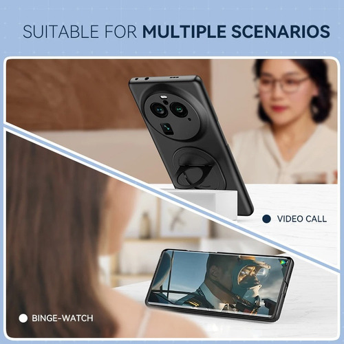 Zt 1pcs Funda Para Oppo Find X6 7 Ultra 11 Pro Anillo