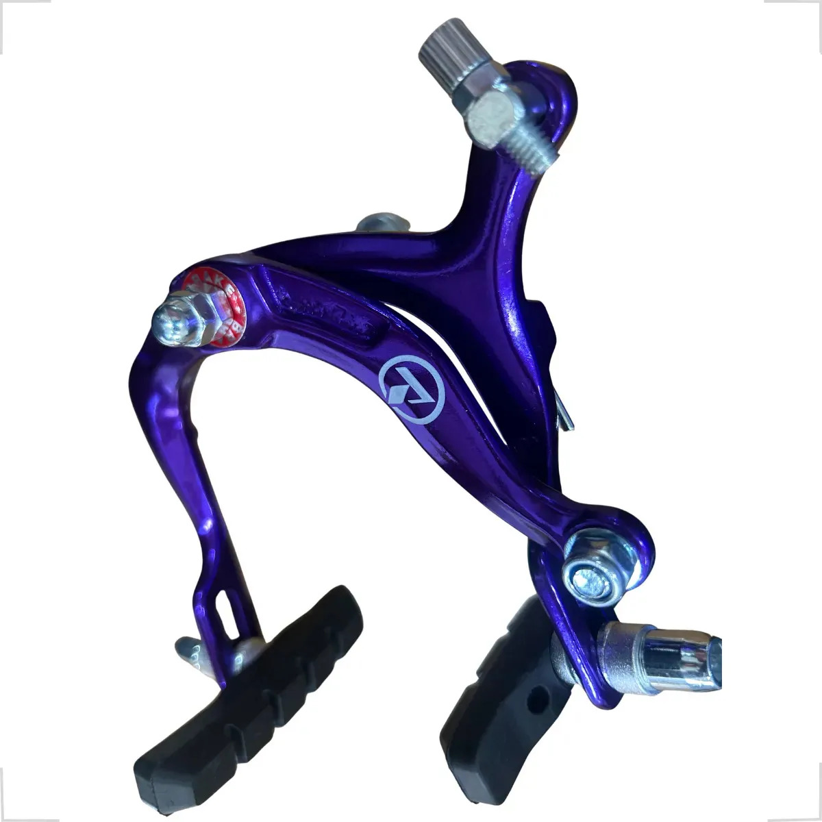 Freio Ferradura Side Pull Absolute Brutus Bike Grau Speed Bm Roxo