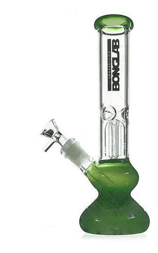 Bong Bonglab Pyrex W06 Fat Candy Jade Green 25cm