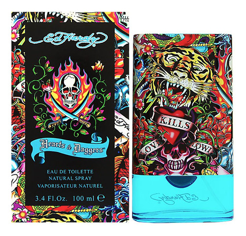 Christian Audigier Perfume Para Hombre En Aerosol Hearts