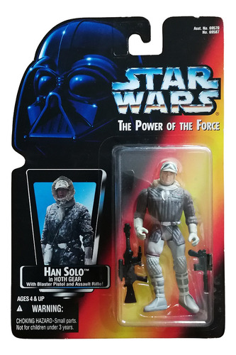 Star Wars Power Of The Force - Han Solo ( Hoth ) - Kenner