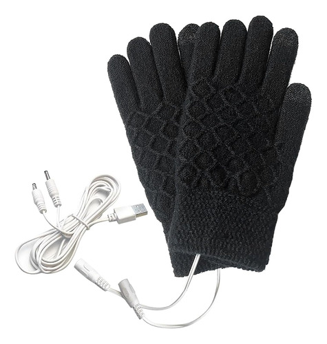 Guantes De Invierno Con Calefacción Usb Para Mujer, Guantes