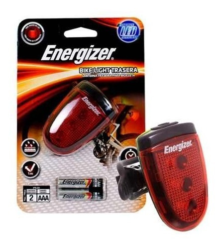 Luz Trasera Para Bicicleta Energizar Led  Linterna 