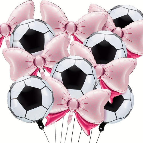 6pcs Globos Abeja Moño Fiesta Decoraciones Cumpleaños