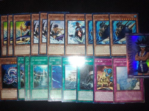 Set Yugioh Legendary Fisherman Mako Tsunami