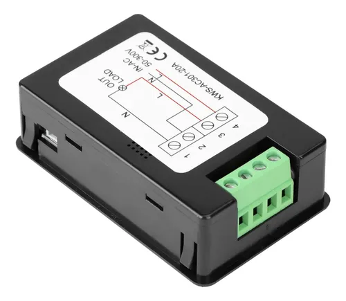 Medidores Multifunción Drok Ac, V 0-20a Voltaje De Corriente