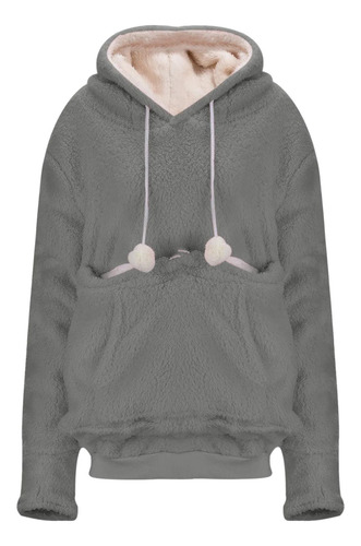 Sudaderas Con Capucha Para Mascotas, Sudadera L Gris Claro