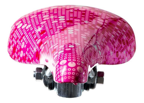 Imagen 4 de 8 de Asiento Para Bicicleta Infantil Rodada 12 Barbie I Love Pets