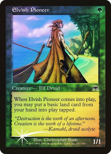Magic Elvish Pioneer Onslaught (foil)