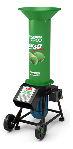 Triturador De Coco Verde/seco Trc40 5,0cv Monof Elétr Trapp