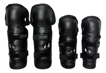 Comprar Kit Protector Rodilleras + Coderas Articuladas Motocross Bmx