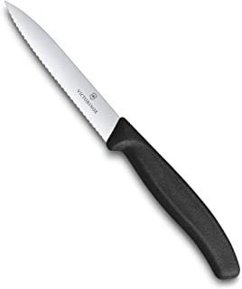 Gemüsemesser Swissclassic, Bien., 3.9 Inch, Color Negro