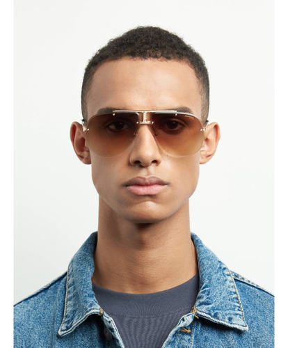 Lentes Sol Carrera 1052s Iconic Double Bridge Metal Pilot 65