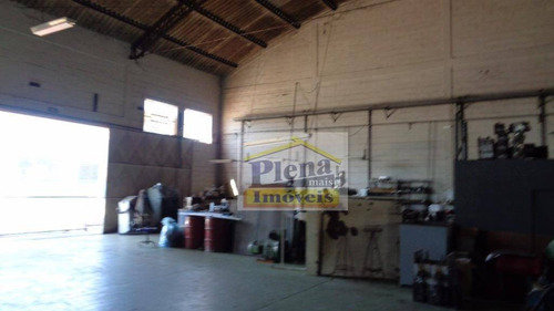 Barracão Comercial Para Locação, Chácara Bela Vista, Sumaré. - Ba0154