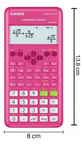 Calculadora Científica Casio 252 Funciones Fx-82esplus-2pkwd