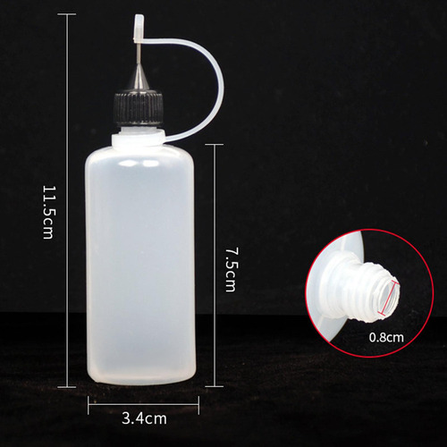 10 Uds. Botellas Con Punta De Precisión, Botellas 60ml