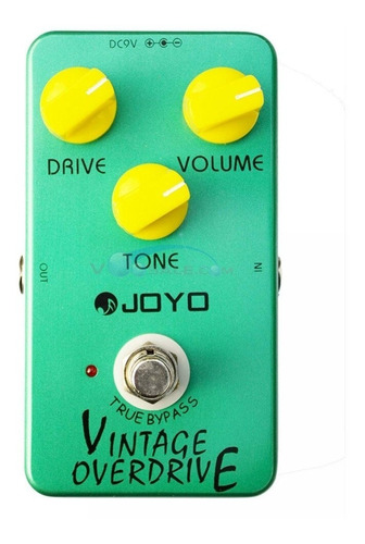 Pedal Para Guitarra Vintage Overdrive  Joyo Jf-01 