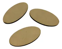 Comprar Óvalos Mdf 4x2cm Ideal Artesanias Fichas Etc 100 Unidades