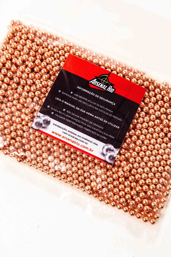 Imagem 4 de 7 de 1000 Esferas De Aço 4.5mm Para Pistola C11 Airgun 4.5mm Co2