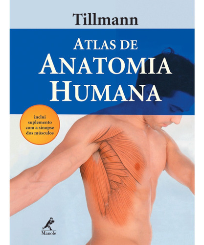 Atlas de anatomia, de Lutjen. Editora Manole LTDA, capa mole em português, 1994