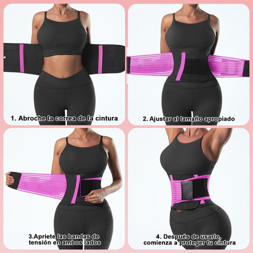 Cinturilla Moldeadora Para Mujer, Cinturón De Entrenamiento