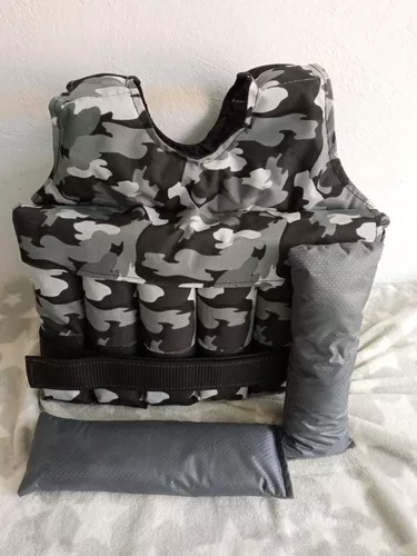 Chaleco con peso - 15 kg (Camuflaje)