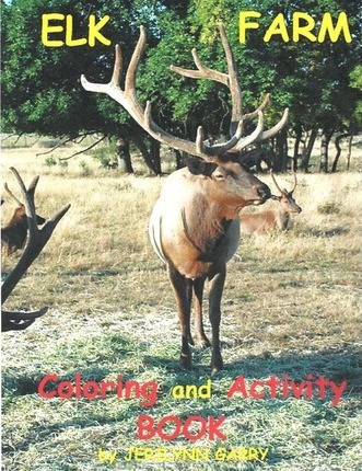 Libro Elk Farm Coloring And Activity Book - Jerilynn Garry