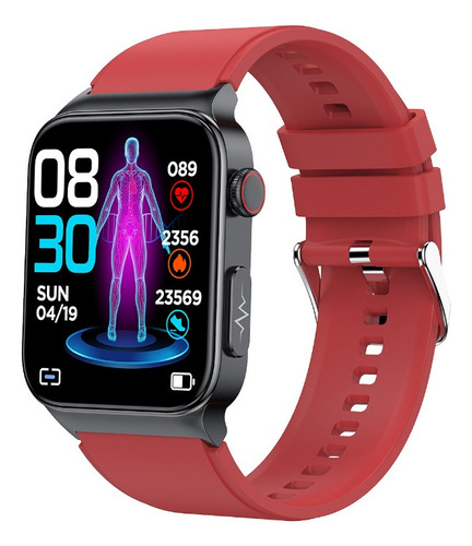 Reloj Smartwatch Para Medir Glucosa Pulsera Android E500