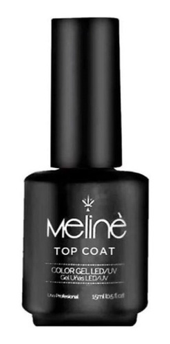 Meline 15ml Top Coat Gel Led Uv X1 Un.