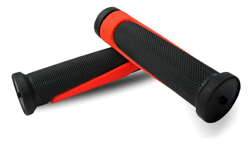 Punho Luva Manopla Bike Bicicleta Emborrachado Top Grau Cor Cor Vermelho