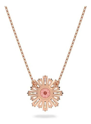 Collar Con Colgante De Swarovski Con Motivo De Sol De Crista