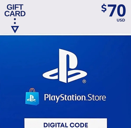 Tarjeta Playstation Network 70 Usd Psn Usa Digital Gift Card