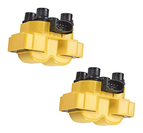 Ena Heavy Duty Ignition Coil Pack Of 2 Compatible