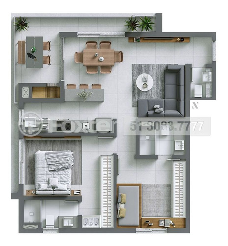 Imagem 16 de 16 de Apartamento, 2 Dormitórios, 87.65 M², Boa Vista - 200416