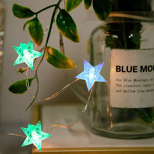 Luces De Hadas Con Pilas Luces De Cadena De Estrellas Imperm